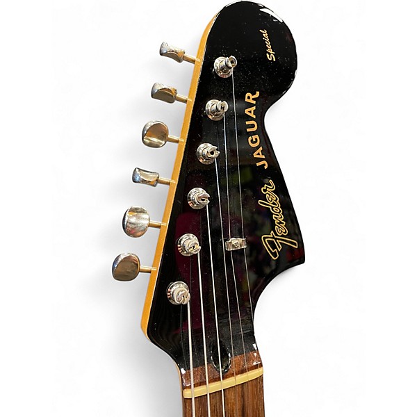 Used Fender Classic Player Jaguar Special HH Ebony Solid Body Electric Guitar