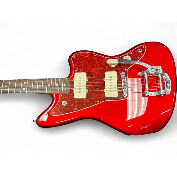 Used 2016 Fender American Special Jazzmaster LIMITED EDITION Candy Apple Red Solid Body Electric Guitar