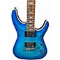 Used Schecter Guitar Research Omen Extreme 6 Ocean Blue Burst Solid Body Electric Guitar