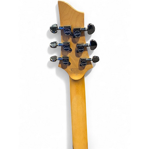 Used Schecter Guitar Research Omen Extreme 6 Ocean Blue Burst Solid Body Electric Guitar