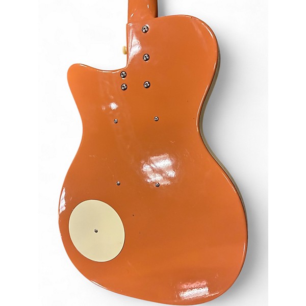 Used Danelectro U2 ORANGE Solid Body Electric Guitar