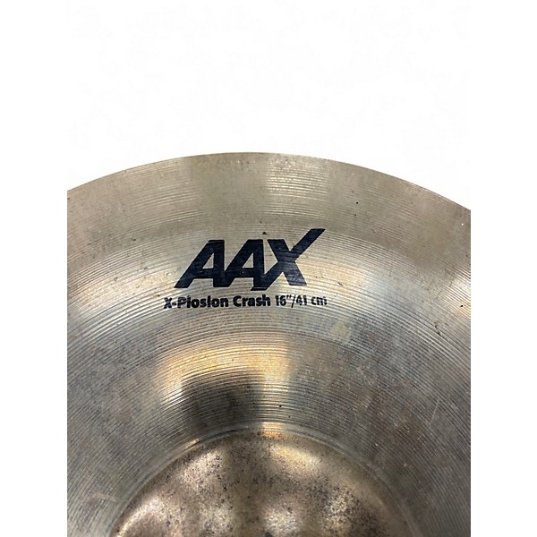 Used SABIAN 16in AAX Xplosion Crash Cymbal