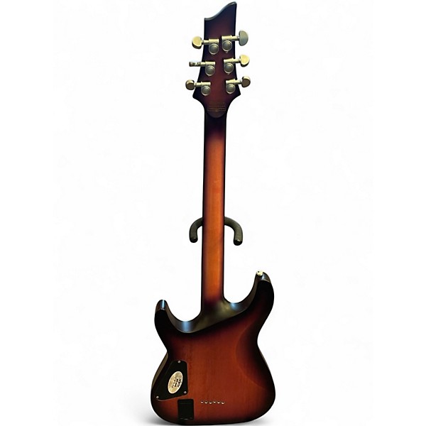 Used Schecter Guitar Research C1 Platinum Trans Purple Solid Body Electric Guitar