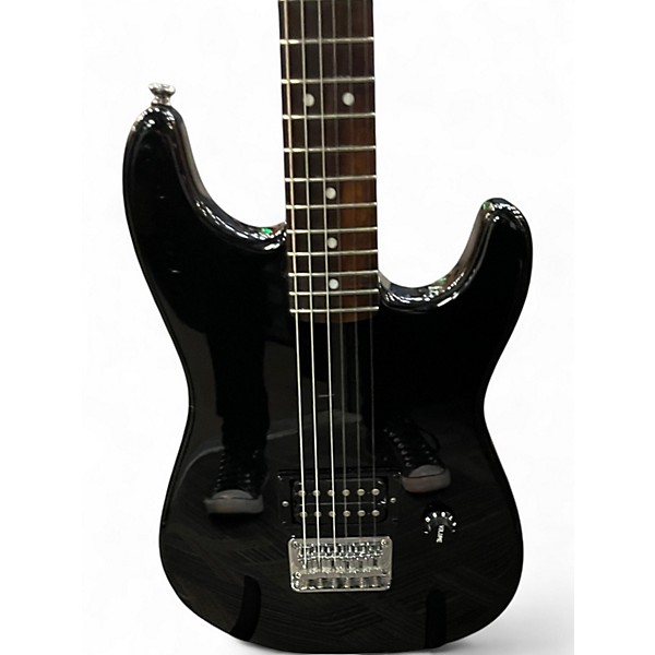Used 2000s Squier Starcaster Mini Black Electric Guitar