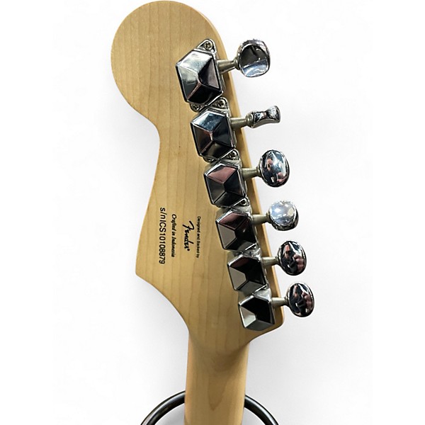 Used 2000s Squier Starcaster Mini Black Electric Guitar