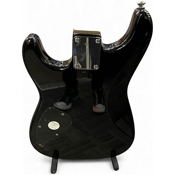 Used 2000s Squier Starcaster Mini Black Electric Guitar