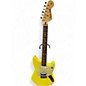 Used Fender Cyclone Graffiti Yellow Solid Body Electric Guitar thumbnail