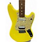 Used Fender Cyclone Graffiti Yellow Solid Body Electric Guitar