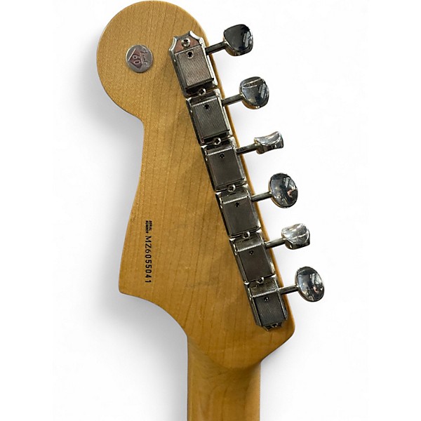 Used Fender Cyclone Graffiti Yellow Solid Body Electric Guitar