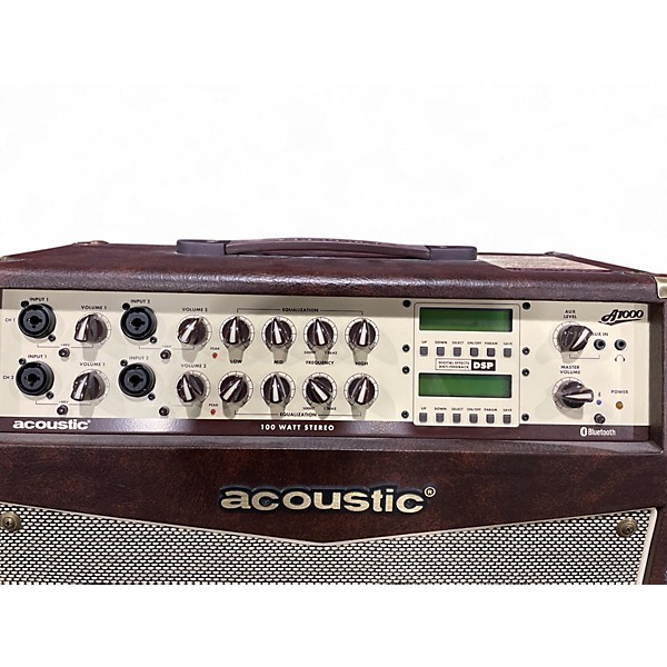 Used Acoustic A1000 2x50W Stereo Acoustic Guitar Combo Amp