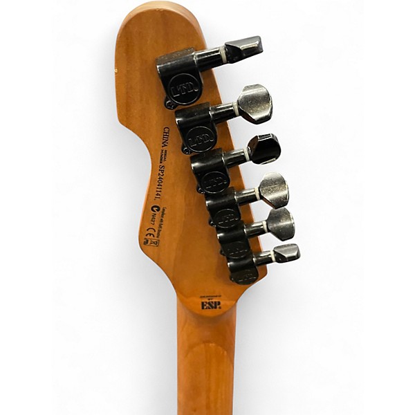 Used ESP LTD TE200 PURPLE BURST Solid Body Electric Guitar