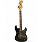 Used Squier Stratocaster HSS BLACK SPARKLE Solid Body Electric Guitar thumbnail