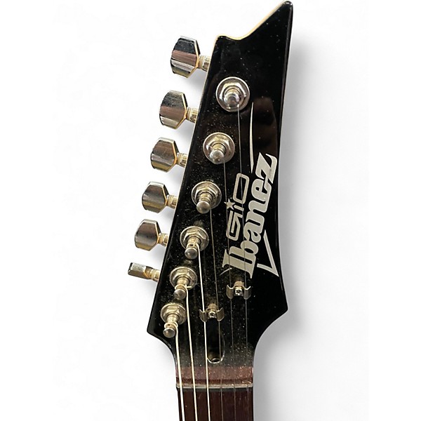 Used Ibanez GIO GRX70QA Purple Solid Body Electric Guitar