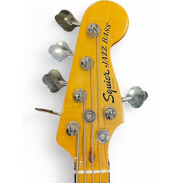 Used Squier Classic Vibe 70s Jazz Bass Natural Electric Bass Guitar