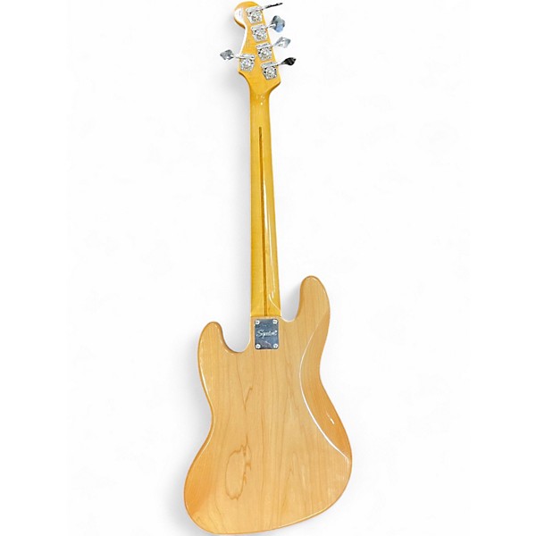 Used Squier Classic Vibe 70s Jazz Bass Natural Electric Bass Guitar
