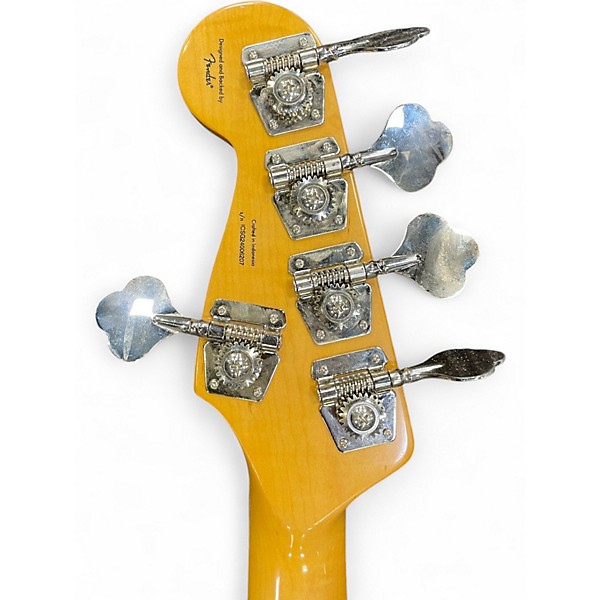 Used Squier Classic Vibe 70s Jazz Bass Natural Electric Bass Guitar