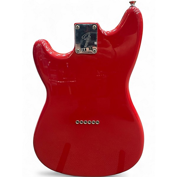 Used Fender Duo Sonic Candy Apple Red Solid Body Electric Guitar