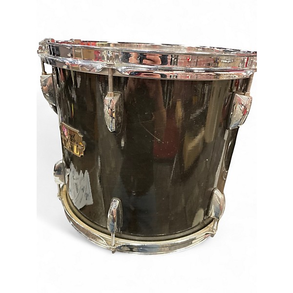 Used Pearl 13X11 Export Series Mounted  Tom Black Lacquer Drum