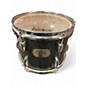 Used Pearl 10X8 Export Series Mounted  Tom Black Lacquer Drum thumbnail