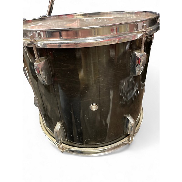 Used Pearl 13X11 Export Series Mounted  Tom Black Lacquer Drum