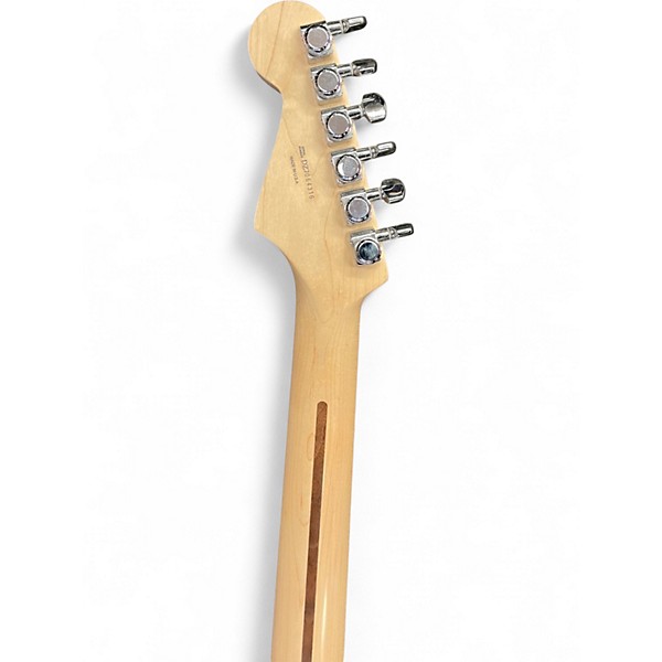 Used Fender American Deluxe Mahogany Stratocaster HSS Crimson Red Trans Solid Body Electric Guitar