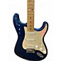 Used Fender Standard Stratocaster Electron Blue Metallic Solid Body Electric Guitar
