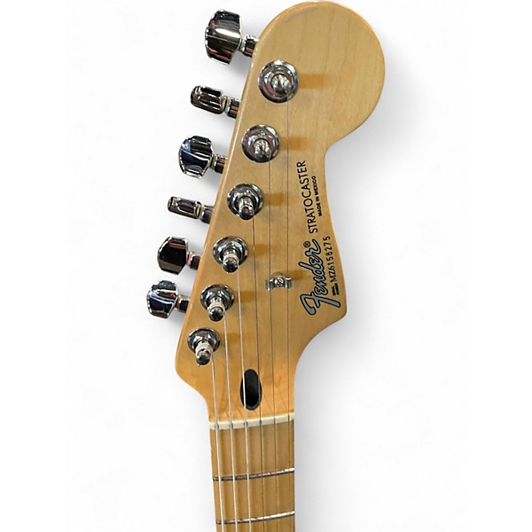 Used Fender Standard Stratocaster Electron Blue Metallic Solid Body Electric Guitar