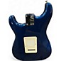 Used Fender Standard Stratocaster Electron Blue Metallic Solid Body Electric Guitar