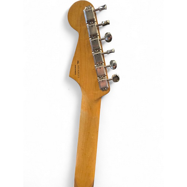 Used Fender Road Worn 1960S Stratocaster Olympic White Solid Body Electric Guitar