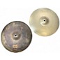 Used MEINL 14in Byzance Vintage Sand Hi Hat Pair Cymbal thumbnail