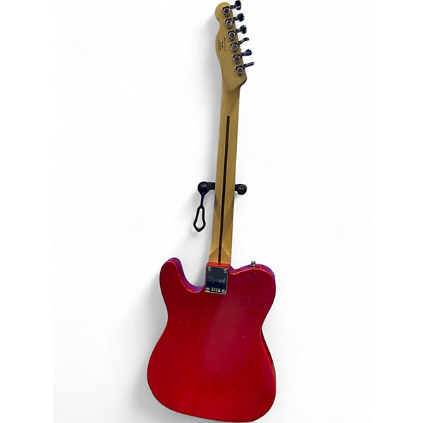 Used Squier Bullet Telecaster Red Sparkle Solid Body Electric Guitar