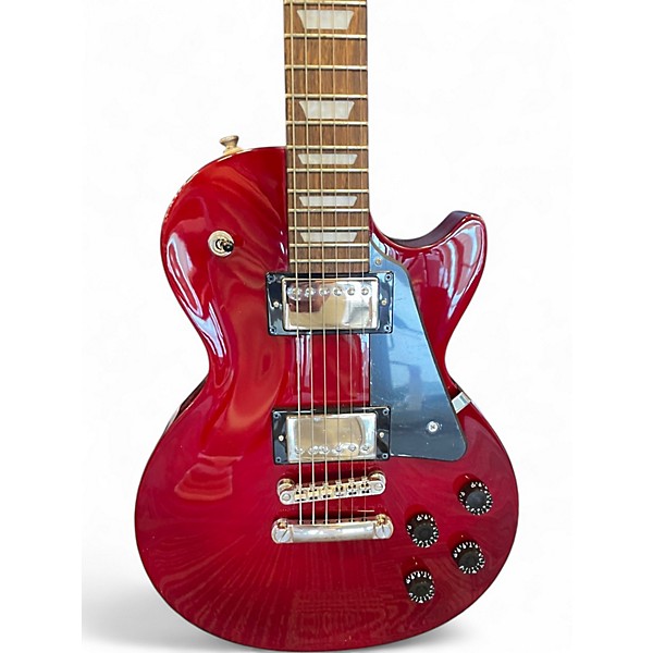 Used Epiphone Les Paul Studio Wine Red Solid Body Electric Guitar