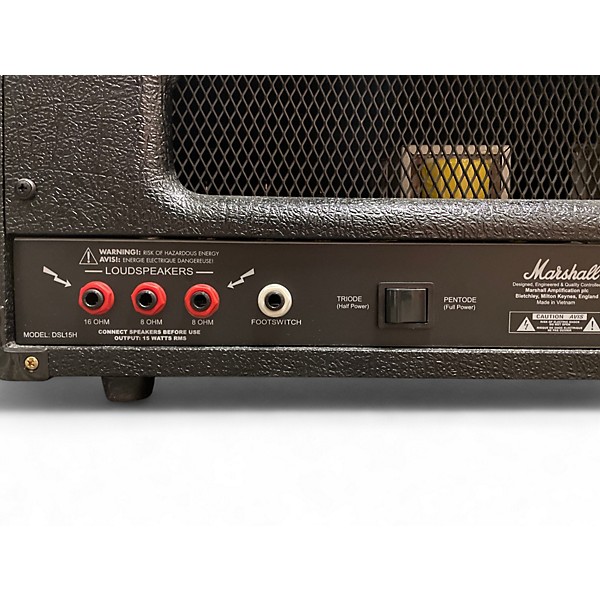 Used Marshall DSL15H 15W Tube Guitar Amp Head