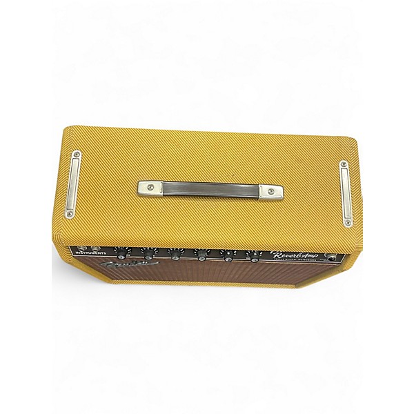 Used Fender 1965 Princeton Reverb 15W 1x10 Tube Guitar Combo Amp