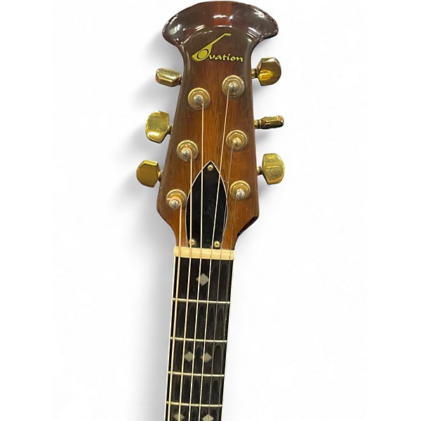 Used Ovation 1617 2 Tone Sunburst Acoustic Electric Guitar