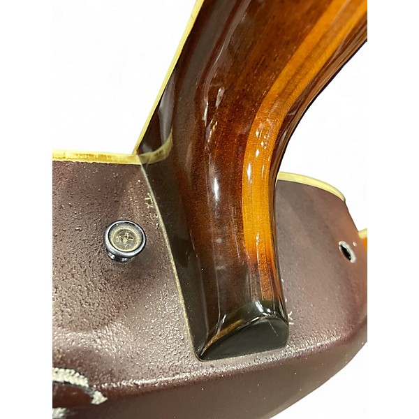 Used Ovation 1617 2 Tone Sunburst Acoustic Electric Guitar