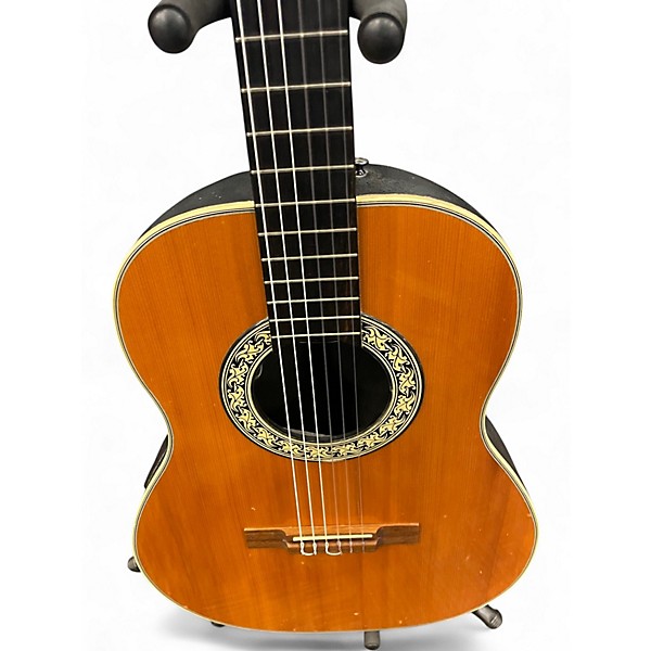 Used Ovation 1122-4 Antique Natural Classical Acoustic Electric Guitar