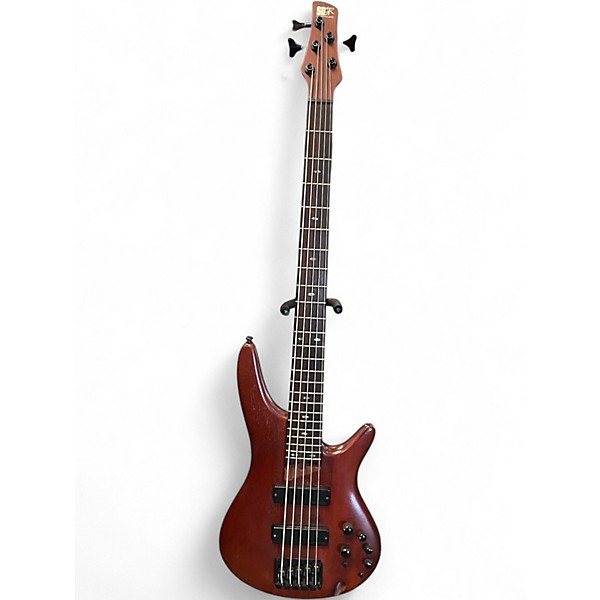 Used Ibanez SR505 5 String Mahogany Electric Bass Guitar