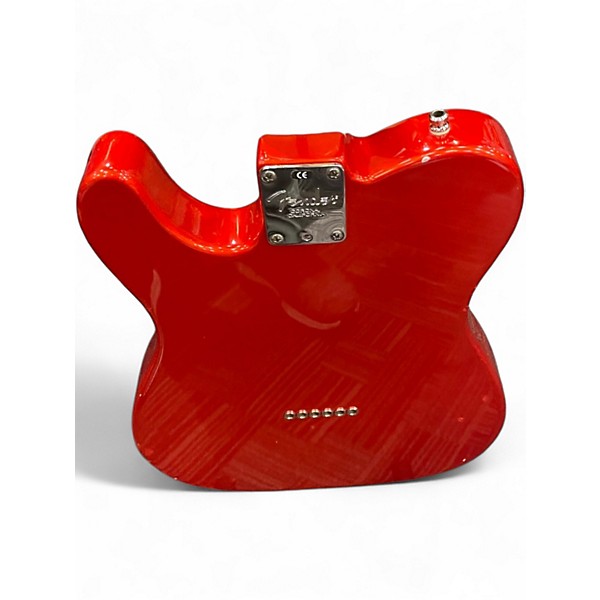 Used Fender American Standard Telecaster Red Solid Body Electric Guitar
