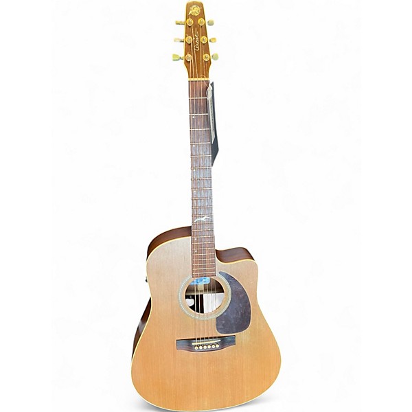 Used Seagull Mosaic CW Natural Acoustic Electric Guitar
