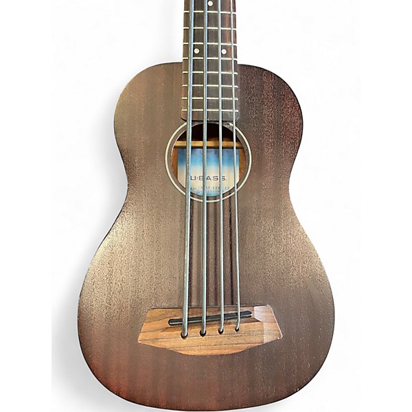 Used Kala Rumbler U-Bass Mahogany Acoustic Bass Guitar