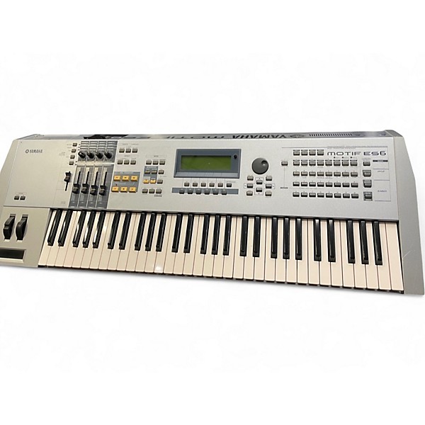 Used Yamaha Motif ES6 61 Key Keyboard Workstation