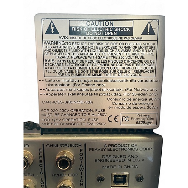 Used Peavey 6505 MH Micro 20W Tube Guitar Amp Head