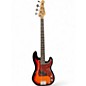 Used Sawtooth P-Bass Sunburst Electric Bass Guitar thumbnail