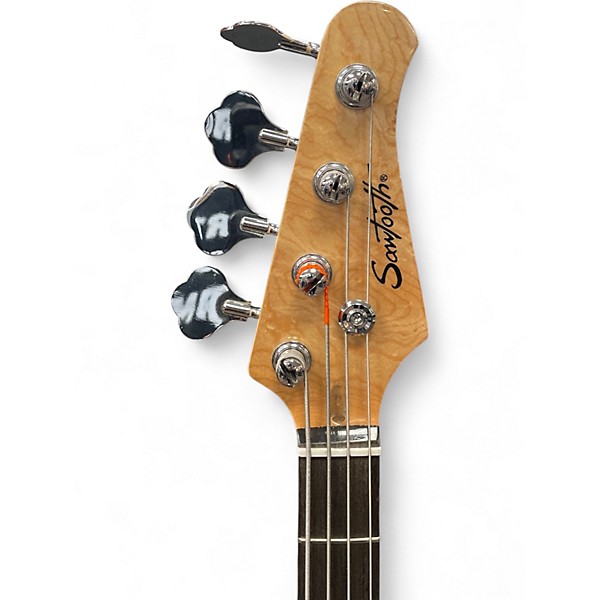 Used Sawtooth P-Bass Sunburst Electric Bass Guitar