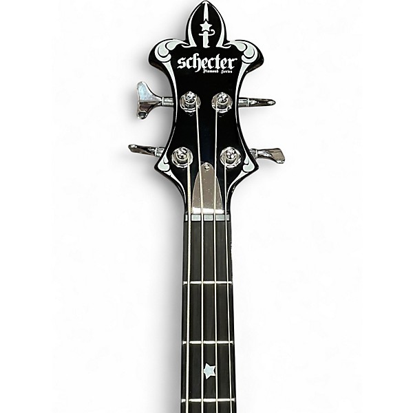 Used Schecter Guitar Research Sean Yseult Casket Signature 4-String Bass Black Electric Bass Guitar
