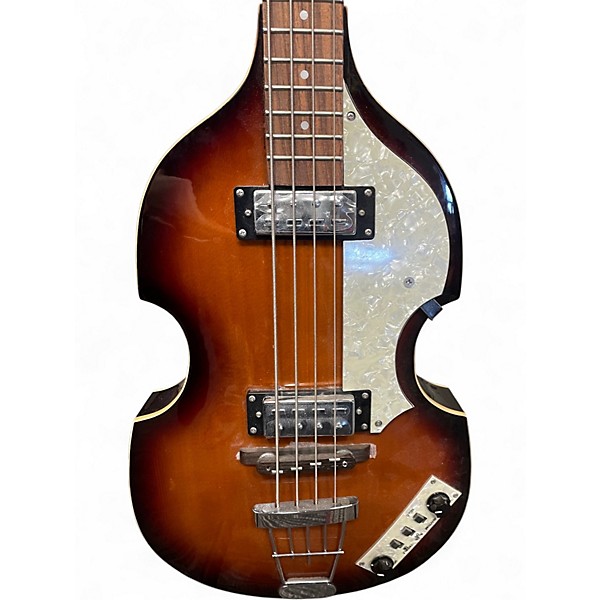 Used Hofner B BASS ICON SERIES BURST Electric Bass Guitar