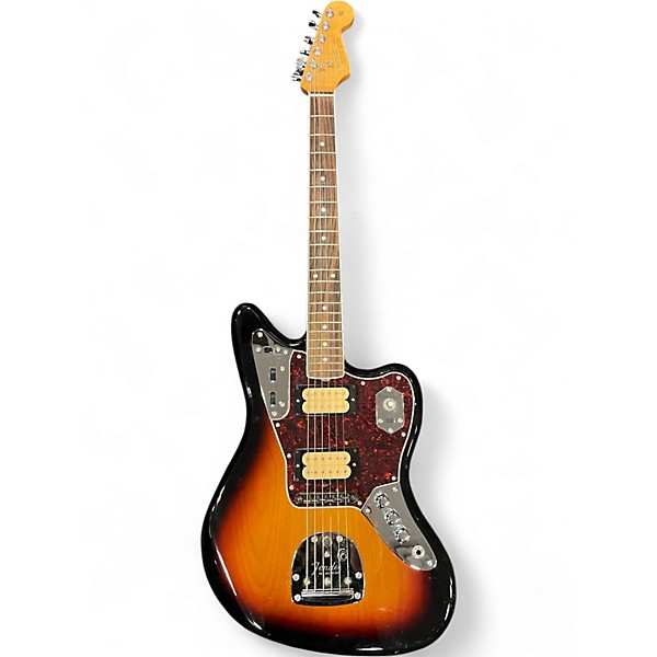 Used 2022 Fender Kurt Cobain Signature Jaguar 3 Color Sunburst Solid Body Electric Guitar