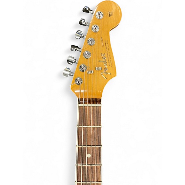 Used 2022 Fender Kurt Cobain Signature Jaguar 3 Color Sunburst Solid Body Electric Guitar