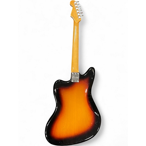 Used 2022 Fender Kurt Cobain Signature Jaguar 3 Color Sunburst Solid Body Electric Guitar